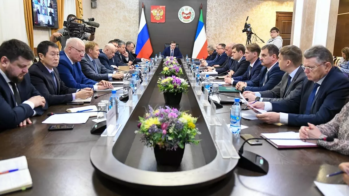 23 апреля состоялось заседание правительства Хакасии
