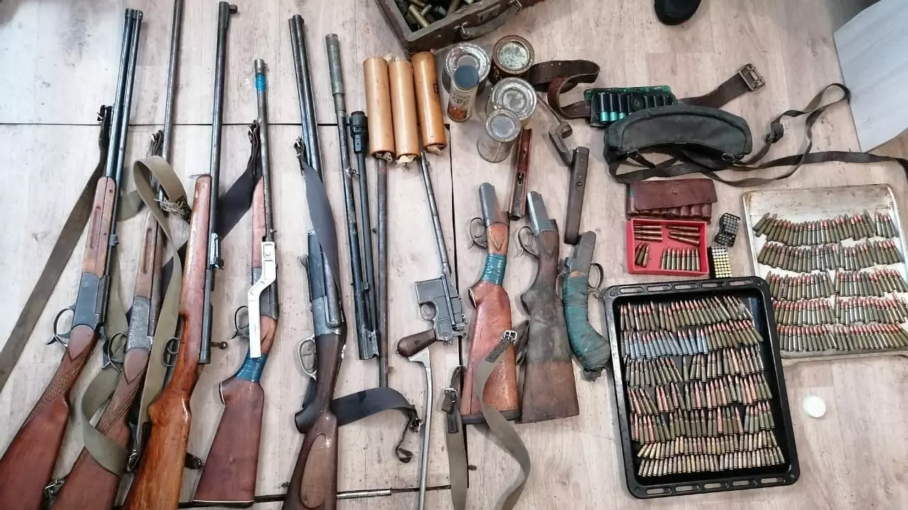 В Хакасии мужчина получил срок за коллекцию оружия